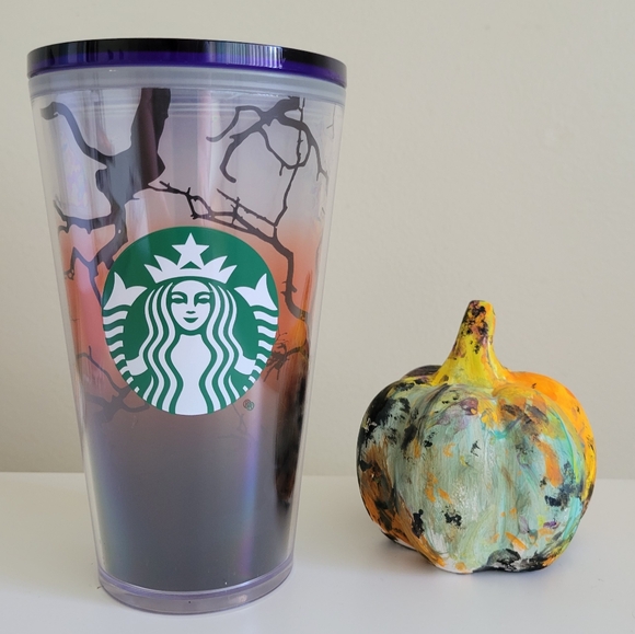 🎃Starbucks Glow In The Dark Tumbler - Picture 1 of 6